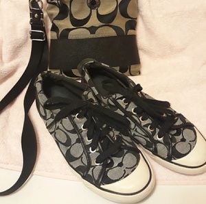 Coach Sneakers & Crossbody Bundle